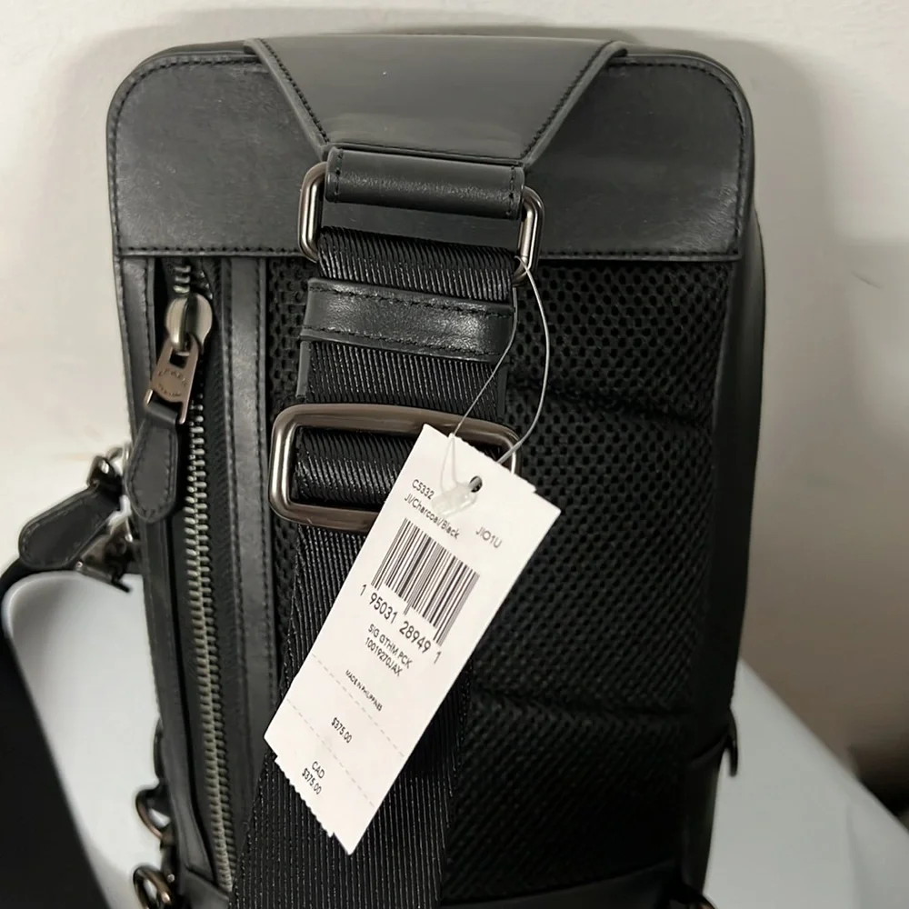Coach Black Men's Crossbody Messenger Bag